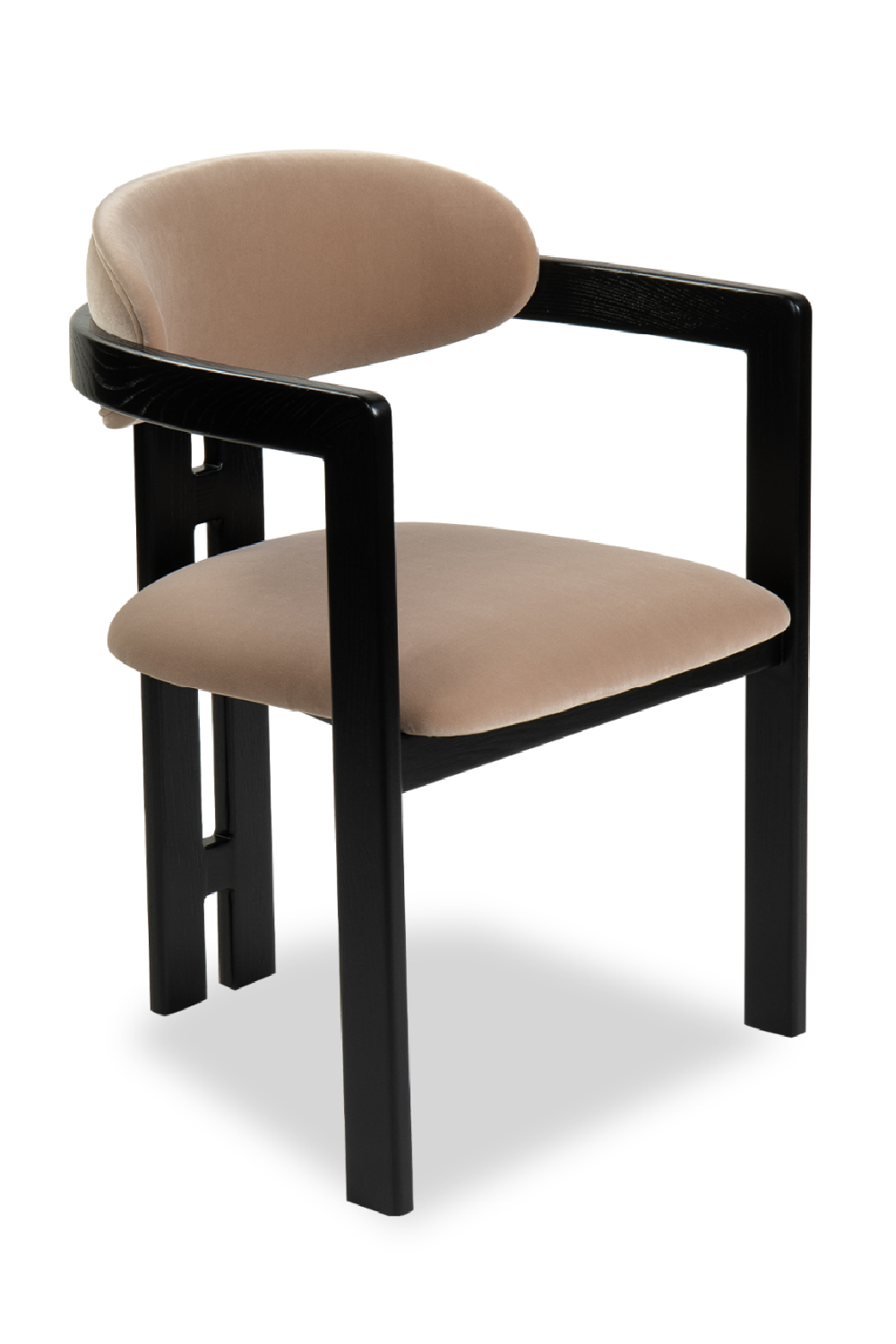 Tobacco Velvet Dining Chair | Liang & Eimil Neo | Oroa.com