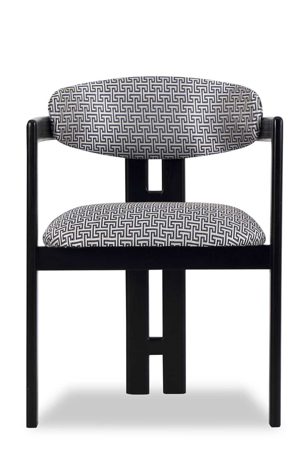 Black Geometric Dining Chair | Liang & Eimil Neo | OROA.com