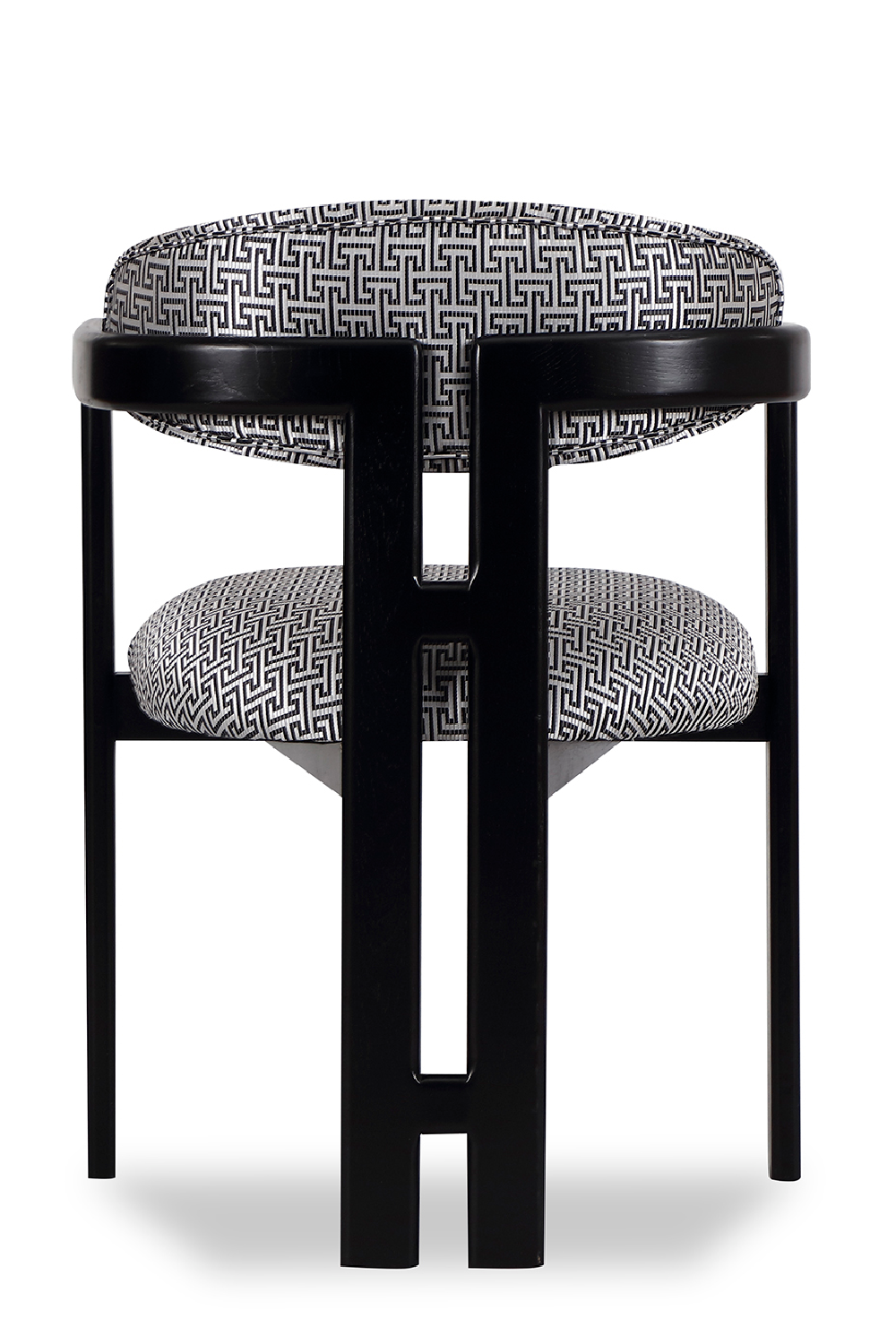 Black Geometric Dining Chair | Liang & Eimil Neo | OROA.com