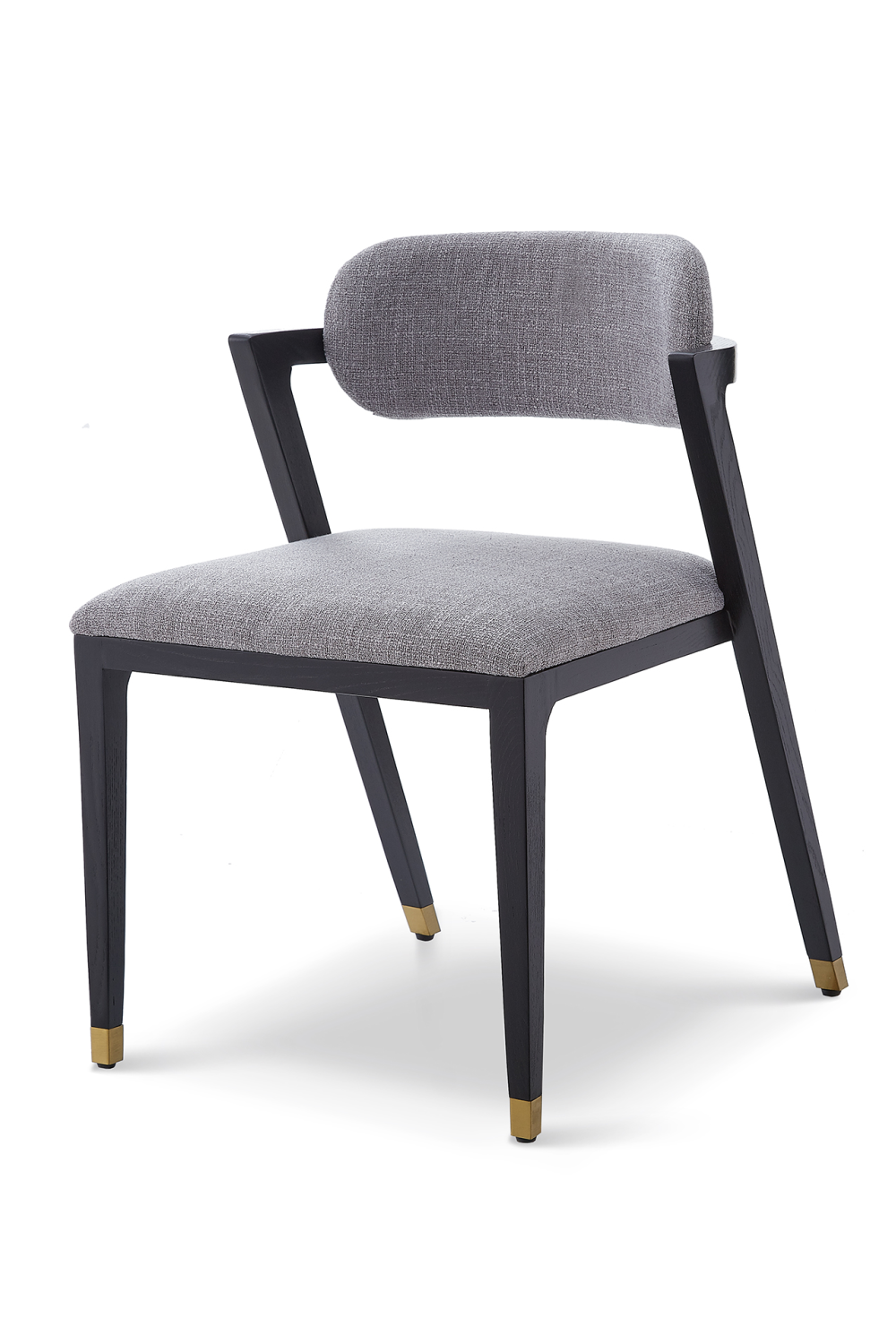 Black Ash Gray Upholstery Dining Chair | Liang & Eimil Greta | OROA