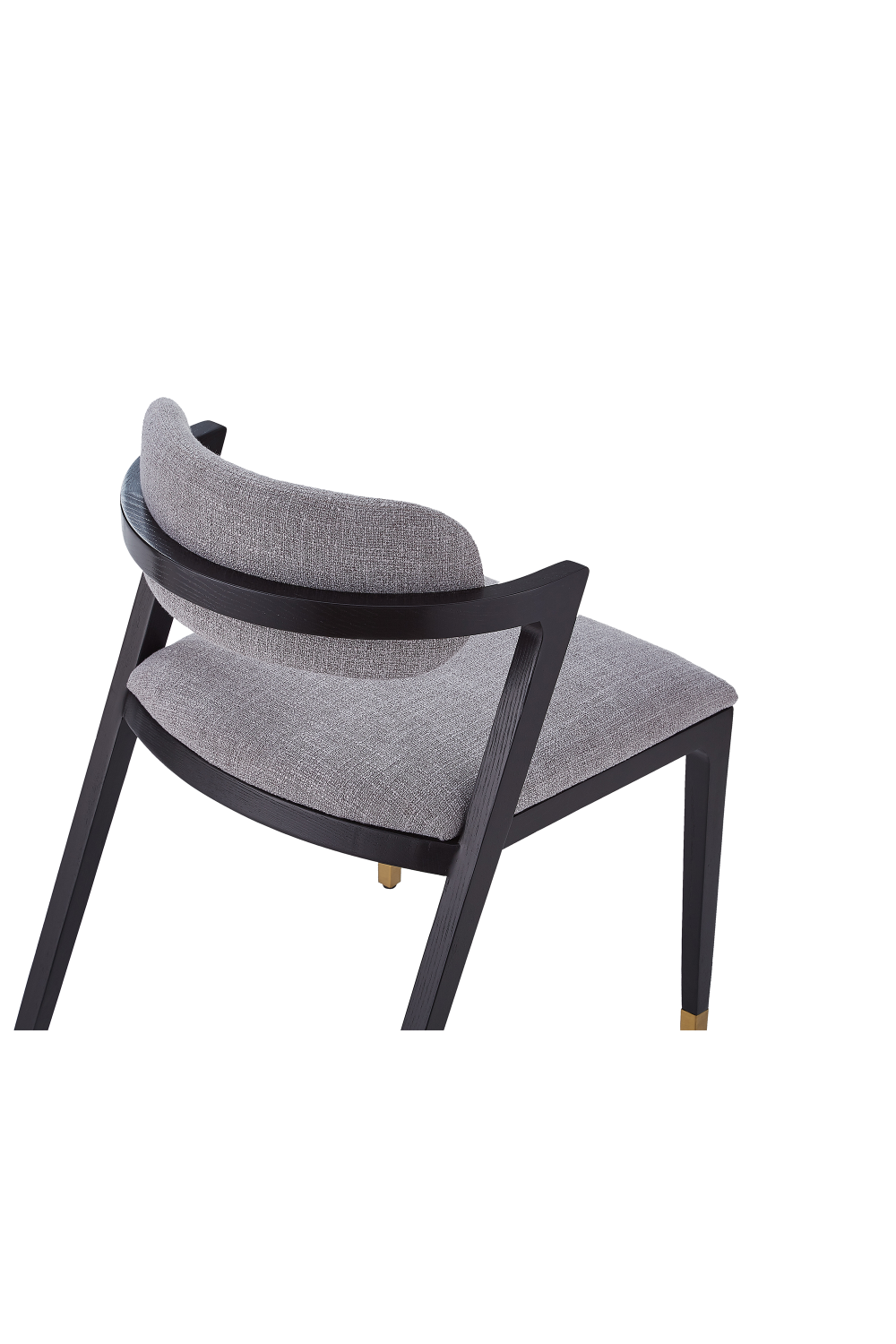 Black Ash Gray Upholstery Dining Chair | Liang & Eimil Greta | OROA