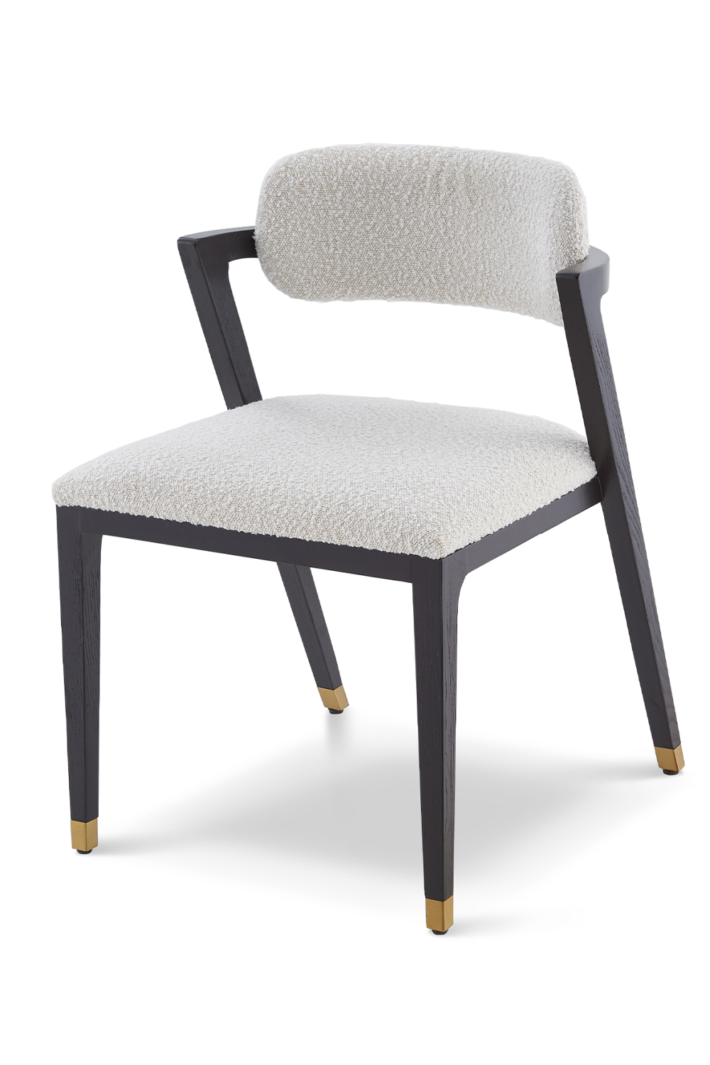 Black Ash Boucle Sand Dining Chair | Liang & Eimil Greta | OROA