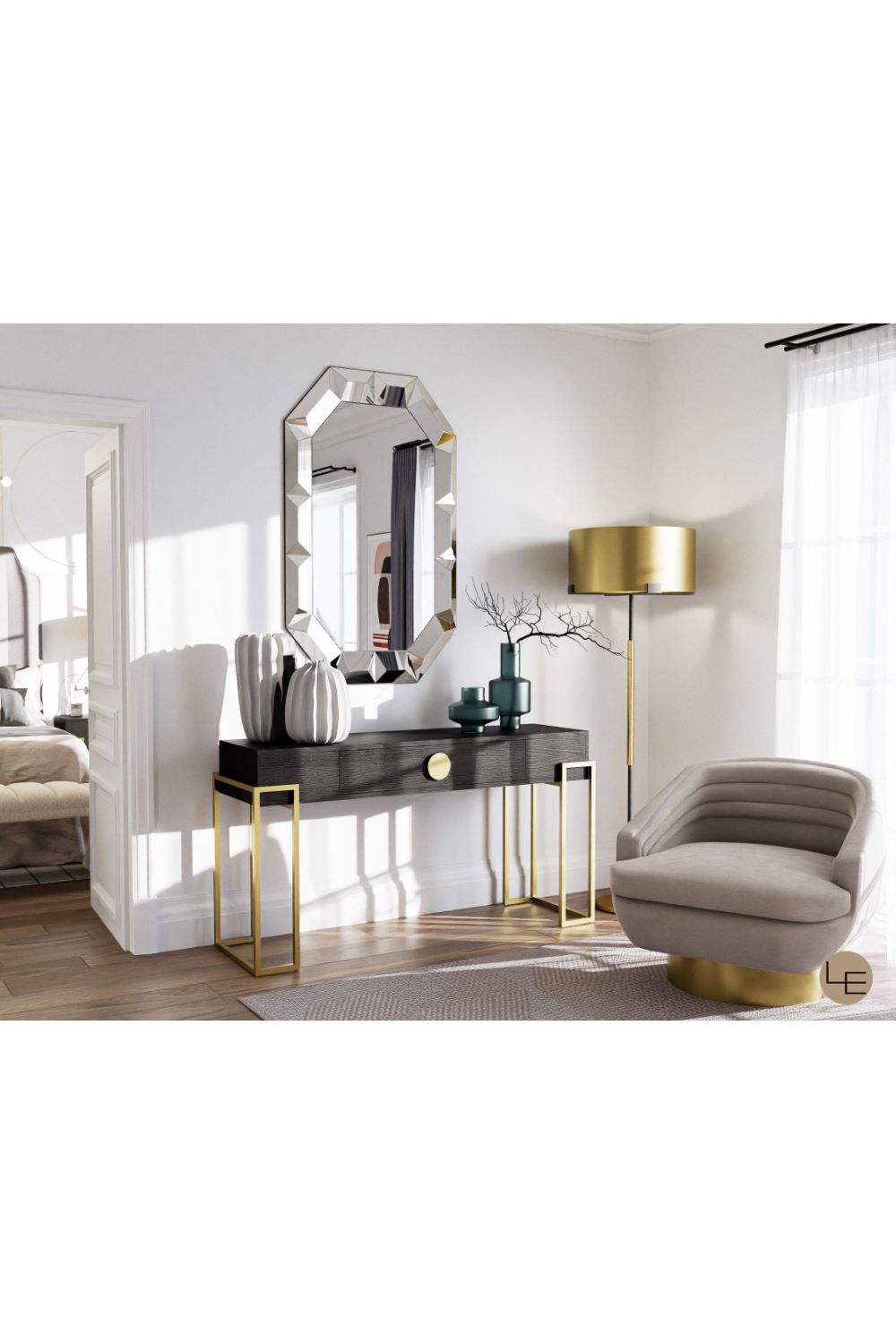 White Glazed Ceramic Vase | Liang & Eimil Ellen I | Oroa.com