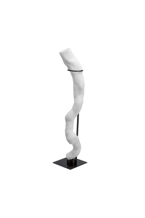 White Ceramic Driftwood Decor L | Liang & Eimil Flotte II | OROA.com