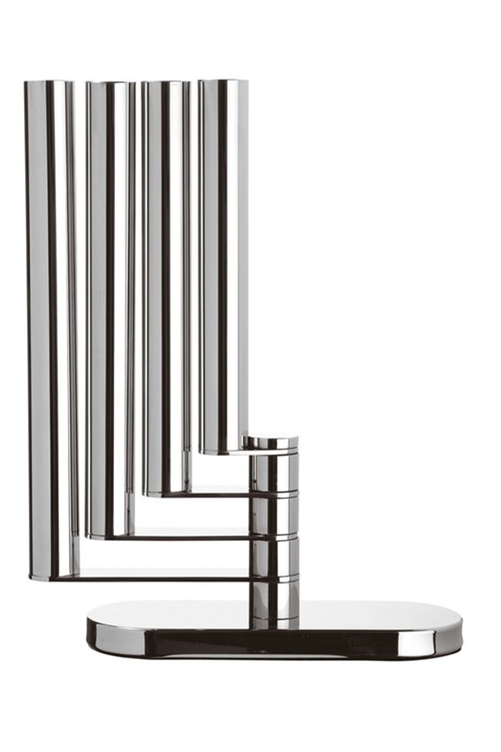Polished Steel Modern Candleholder | Liang & Eimil Breuer | OROA.com