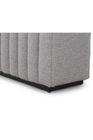 Channeled Seat Boucle Bench | Liang & Eimil Kalum | OROA.com