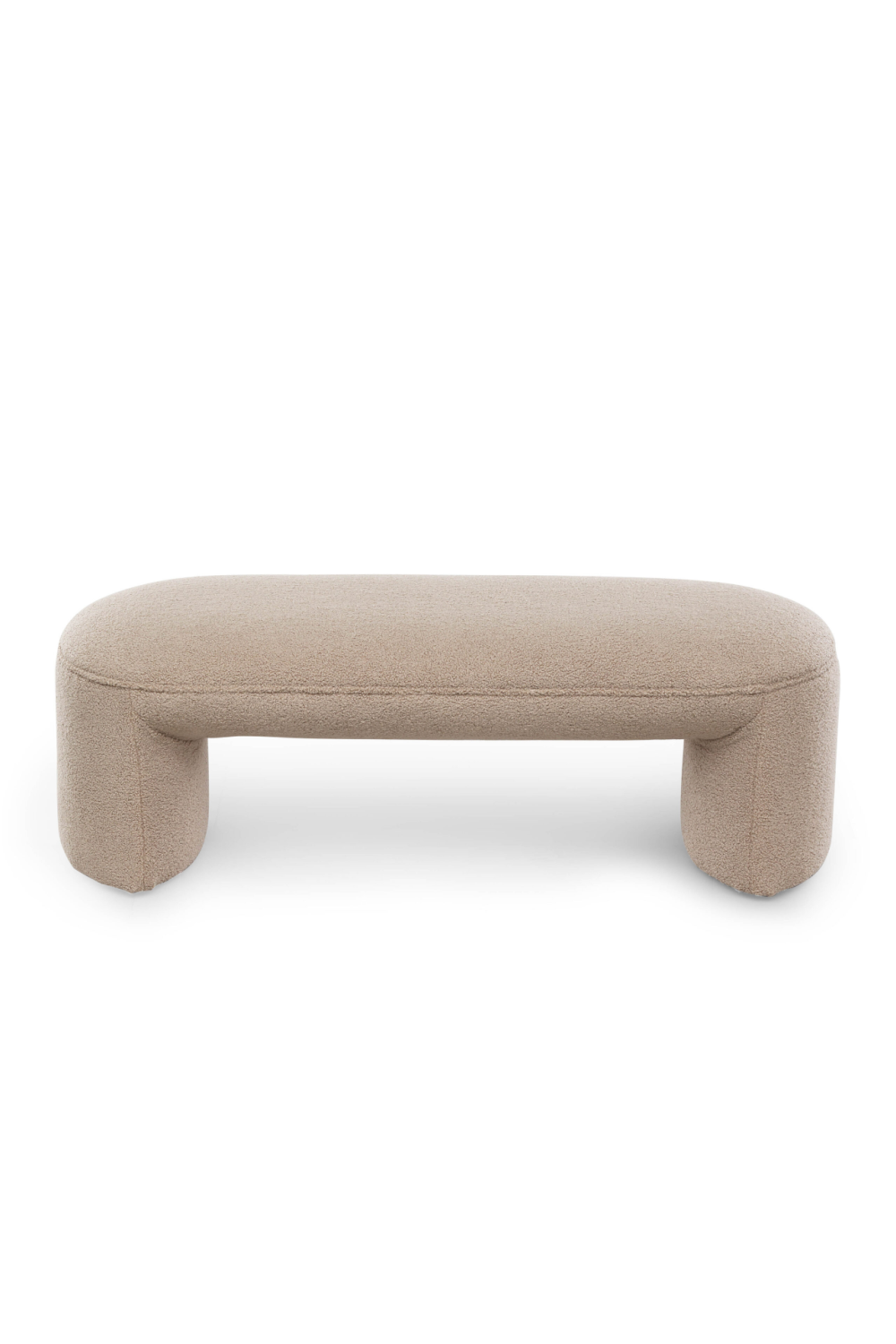 Taupe Modern Bench | Liang & Eimil Kramer | OROA.com