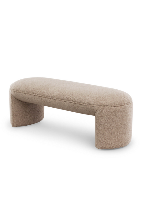 Taupe Modern Bench | Liang & Eimil Kramer | OROA.com