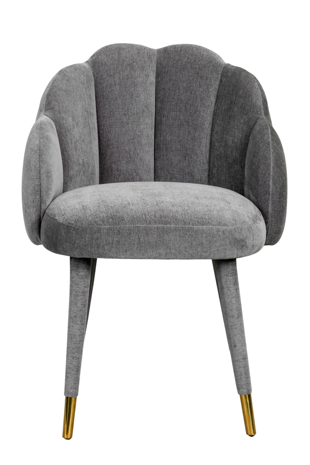 Velvet Clamshell Dining Chair | Liang & Eimil Mina | Oroa.com