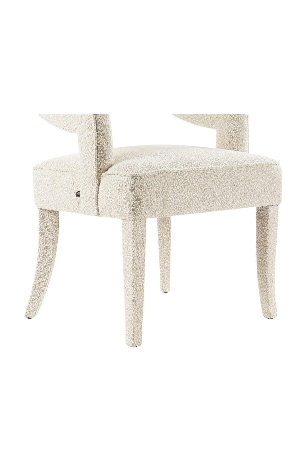 Bouclé Upholstered Modern Dining Chair | Liang & Eimil Calvin | Oroatrade.com