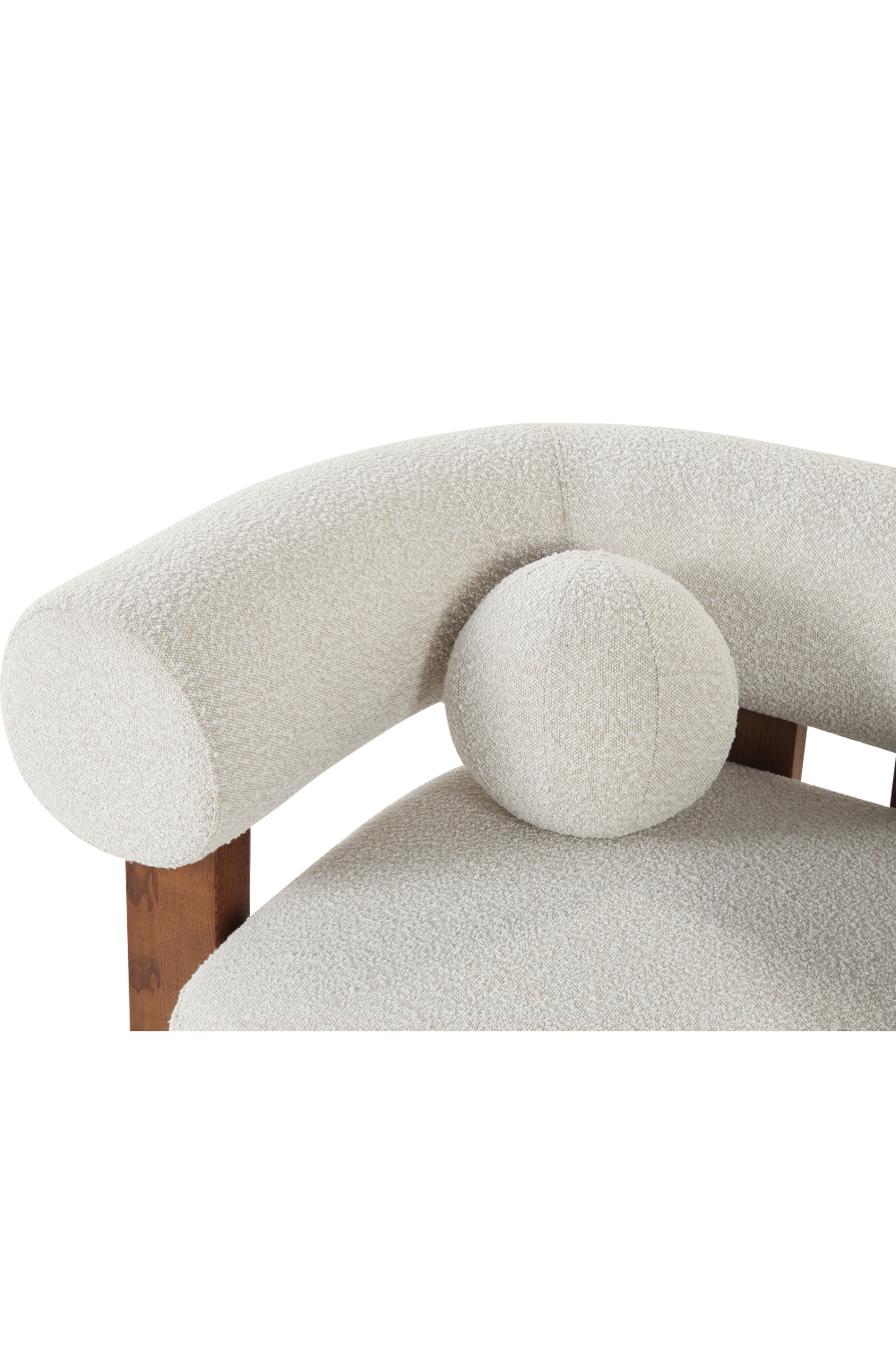 Bouclé Contemporary Occasional Chair | Liang & Eimil Epic | Oroa.com