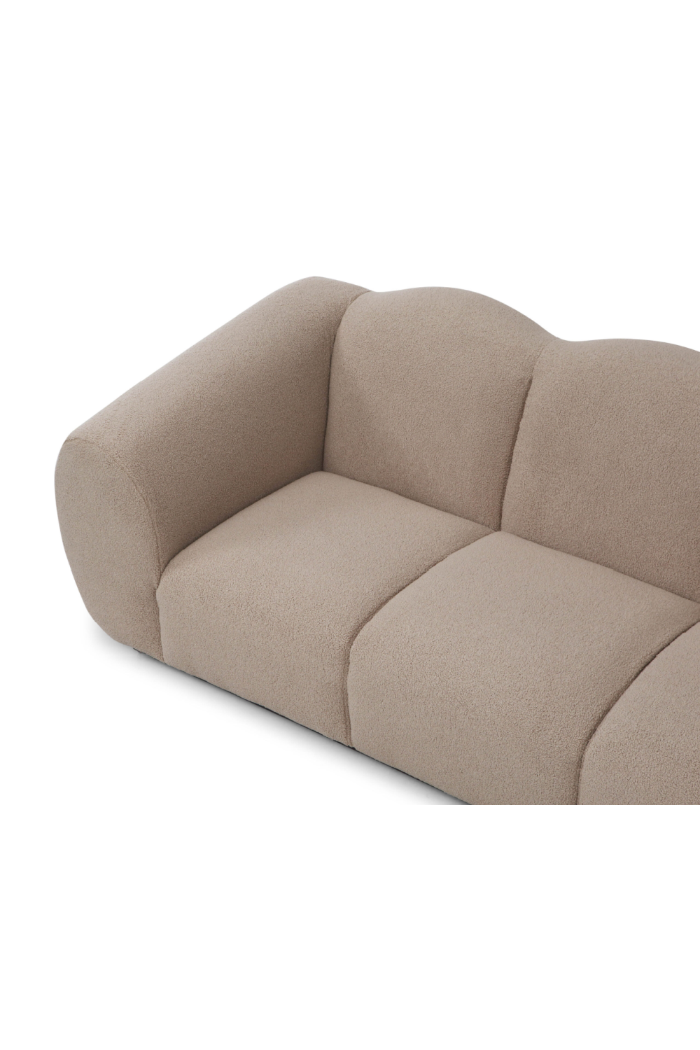 Scalloped Channel Seat Sofa | Liang & Eimil Kendal | Oroa.com