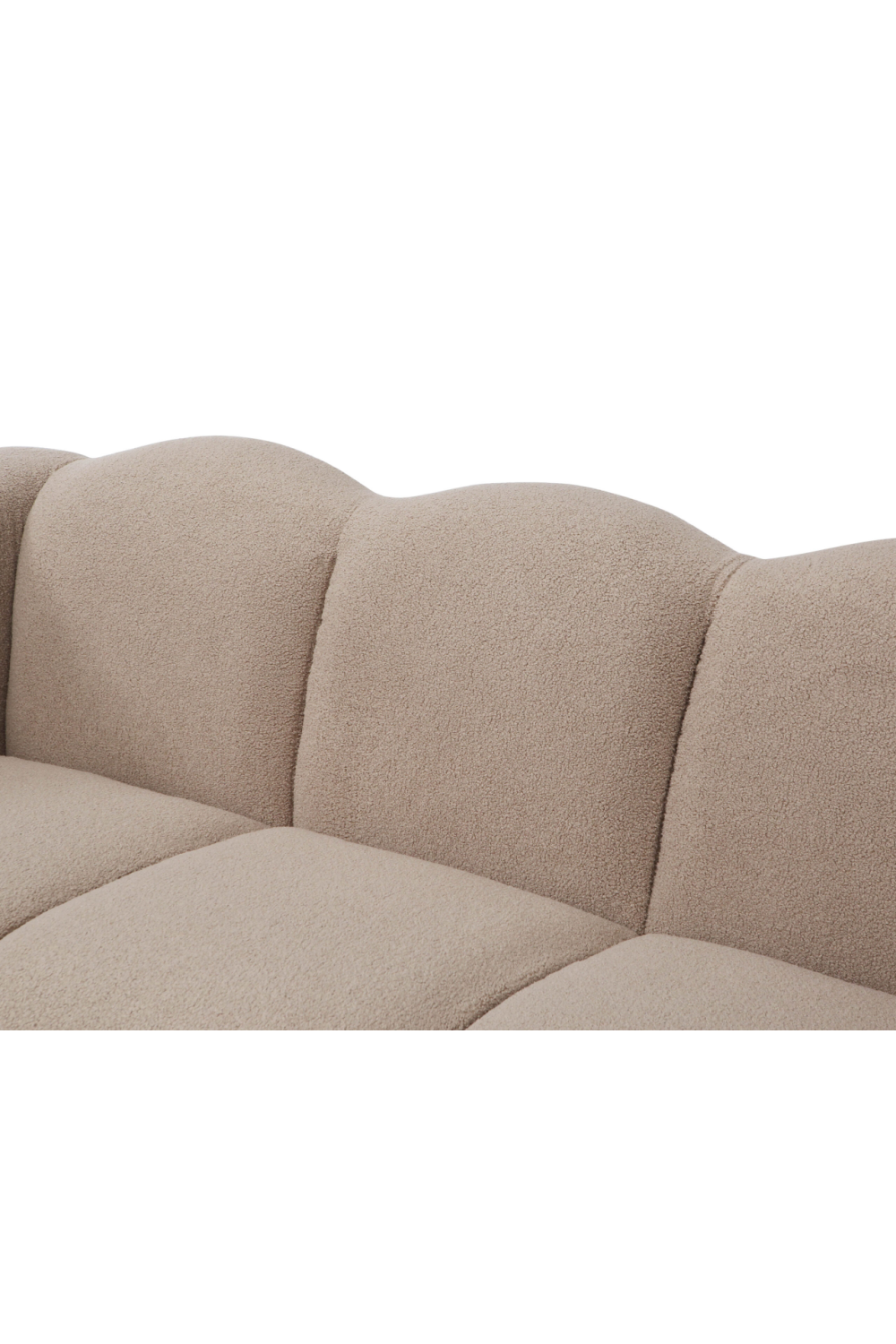 Scalloped Channel Seat Sofa | Liang & Eimil Kendal | Oroa.com