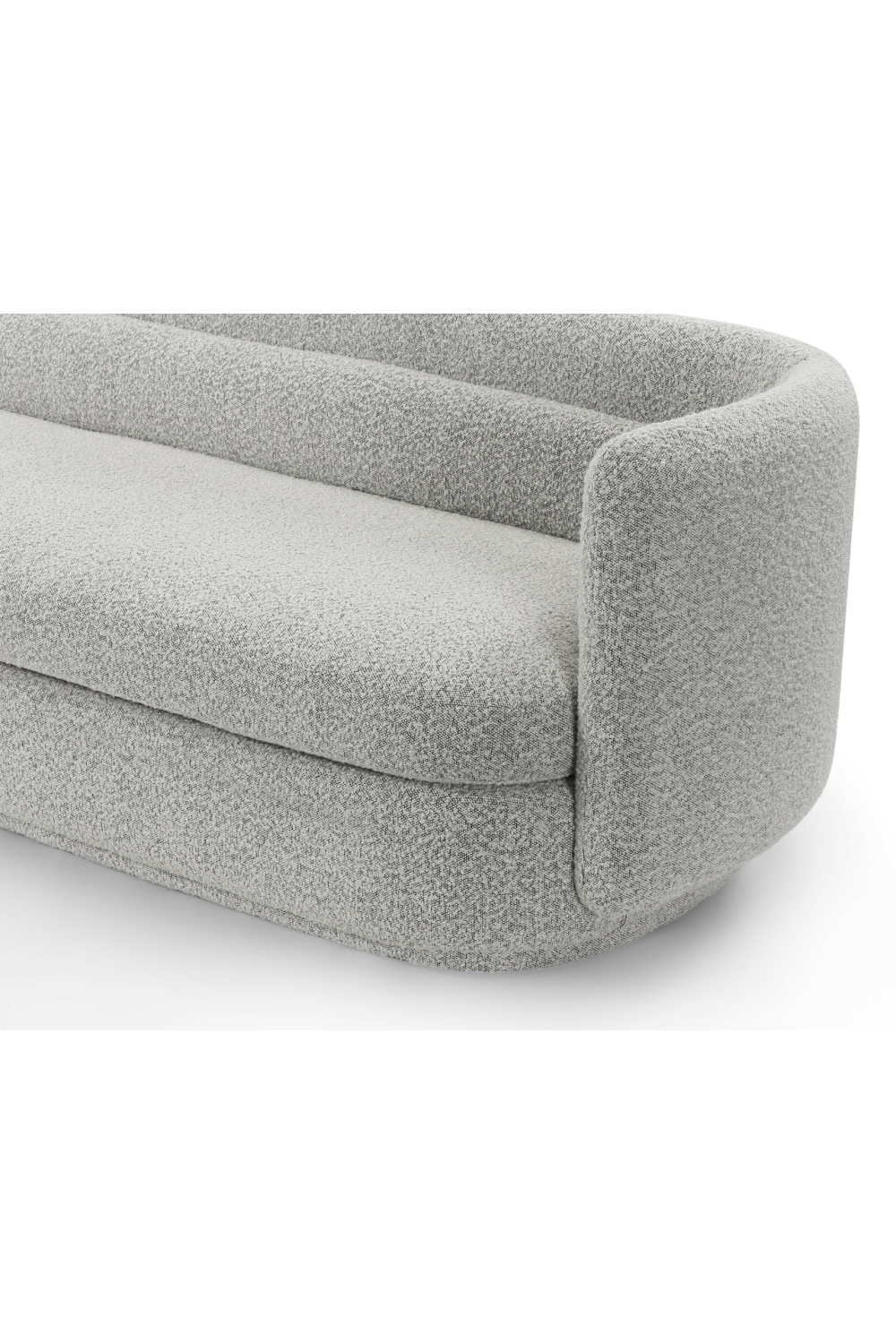 Gray Bouclé Contemporary Sofa | Liang & Eimil Selma | Oroa.com