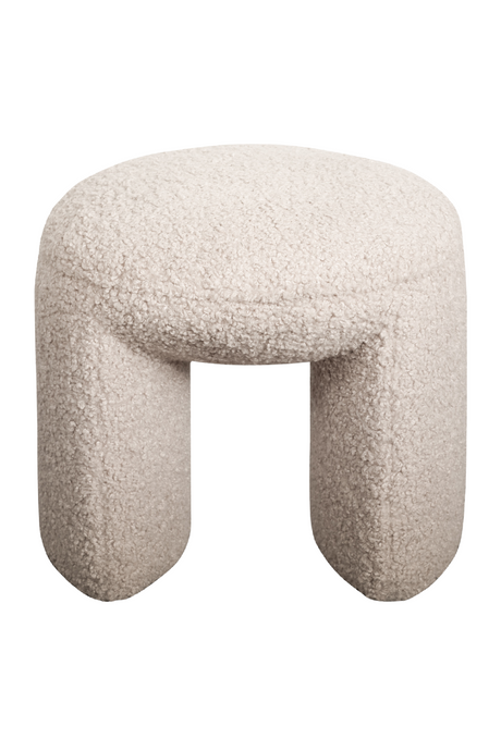 Off White Circular Stool | Liang & Eimil Kramer | Oroa.com