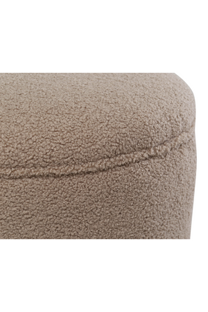 Brown Circular Modern Stool | Liang & Eimil Kramer | OROA.com