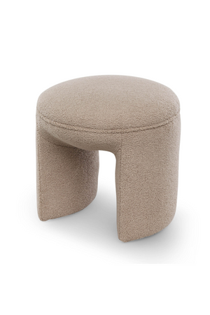 Brown Circular Modern Stool | Liang & Eimil Kramer | OROA.com