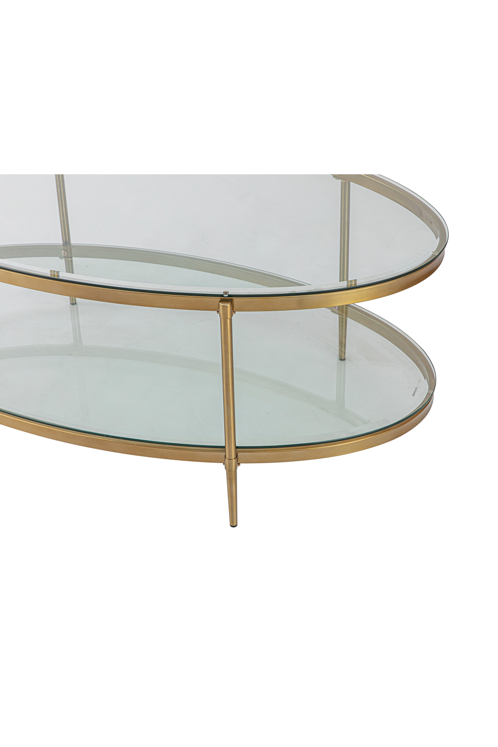 Oval Glass Modern Coffee Table | Liang & Eimil Adlon | Oroa.com