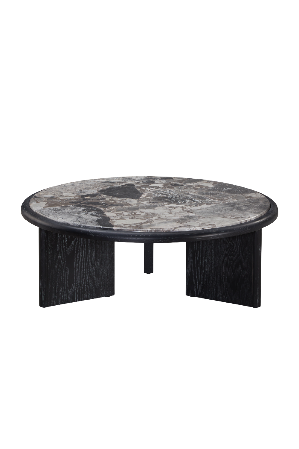 Gray Marble Round Coffee Table | Liang & Eimil Herman | Oroa.com