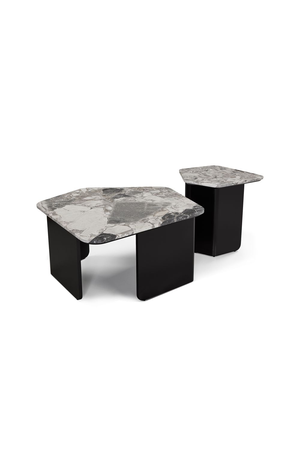 Pentagonal Marble Coffee Table | Liang & Eimil Organic | Oroa.com