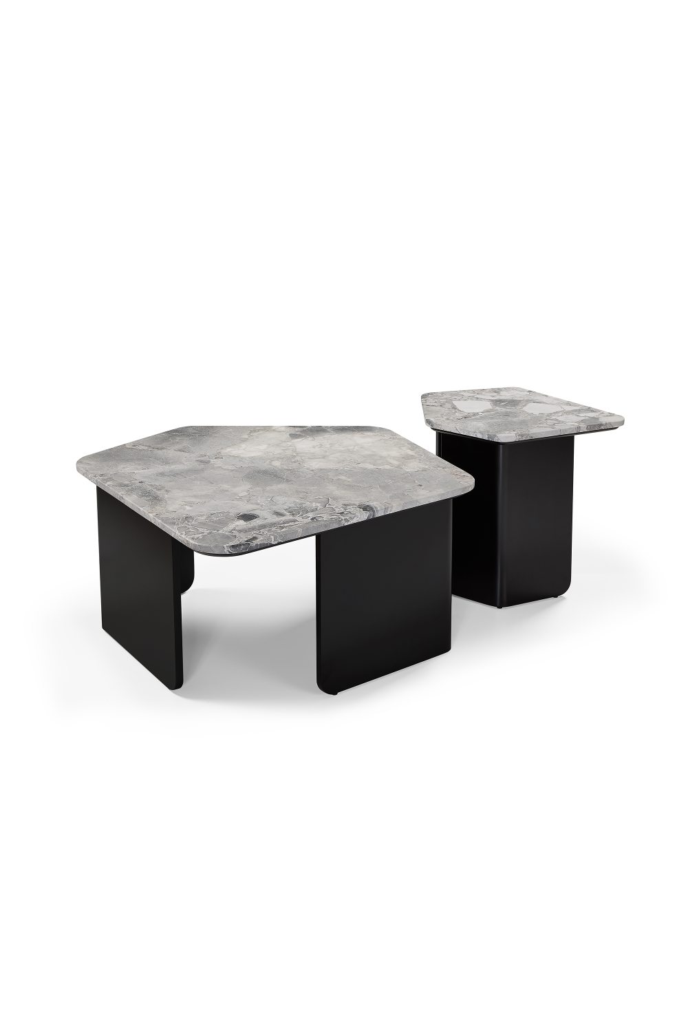 Pentagonal Marble Coffee Table | Liang & Eimil Organic | Oroa.com