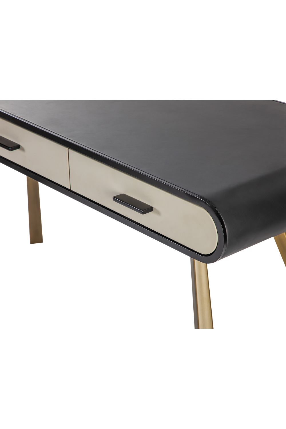 Vegan Leather Modern Desk | Liang & Eimil Chiado | Oroa.com