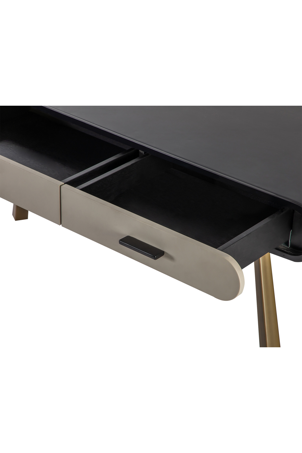 Vegan Leather Modern Desk | Liang & Eimil Chiado | Oroa.com