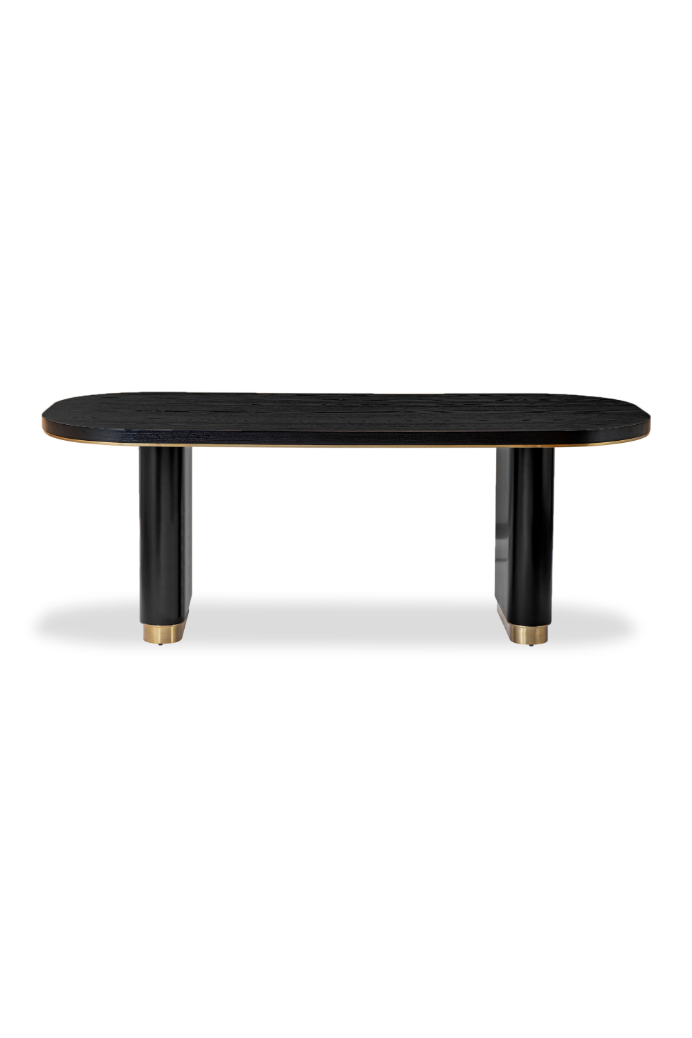 Black Ash Contemporary Dining Table | Liang & Eimil Chaplin | Oroa.com