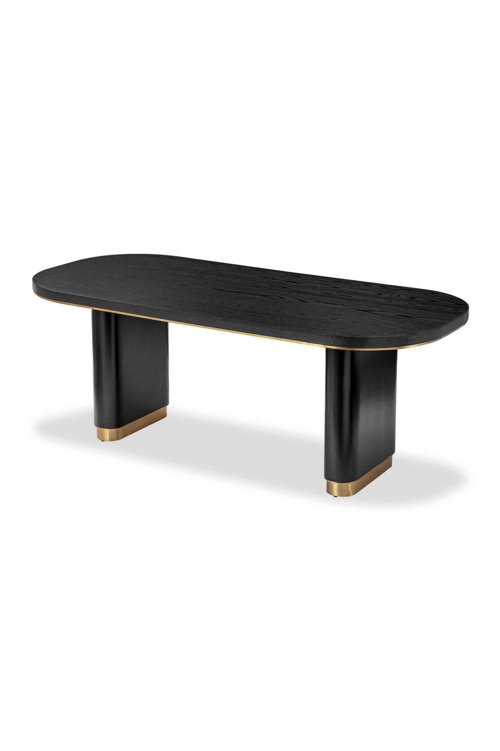 Black Ash Contemporary Dining Table | Liang & Eimil Chaplin | Oroa.com