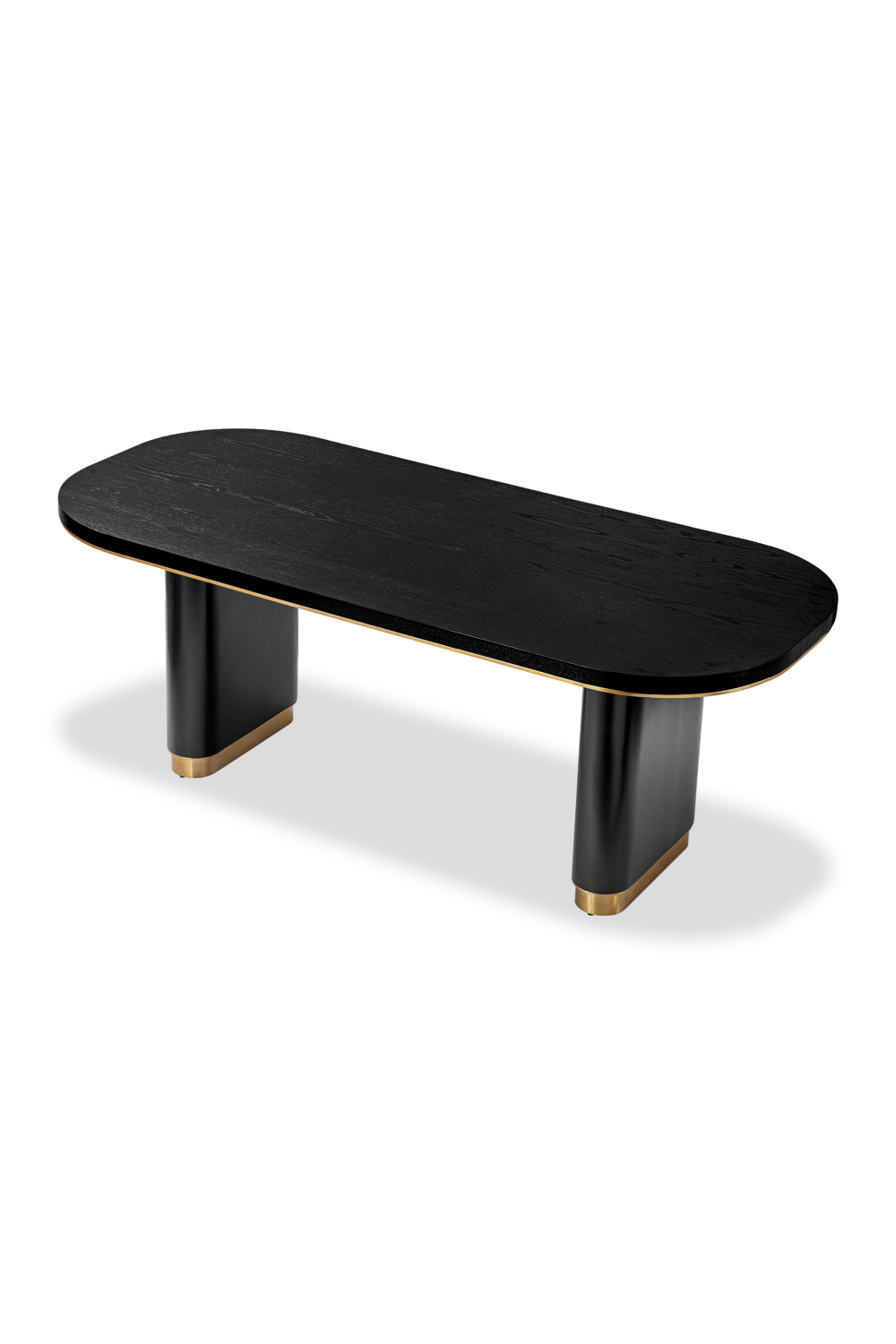 Black Ash Contemporary Dining Table | Liang & Eimil Chaplin | Oroa.com