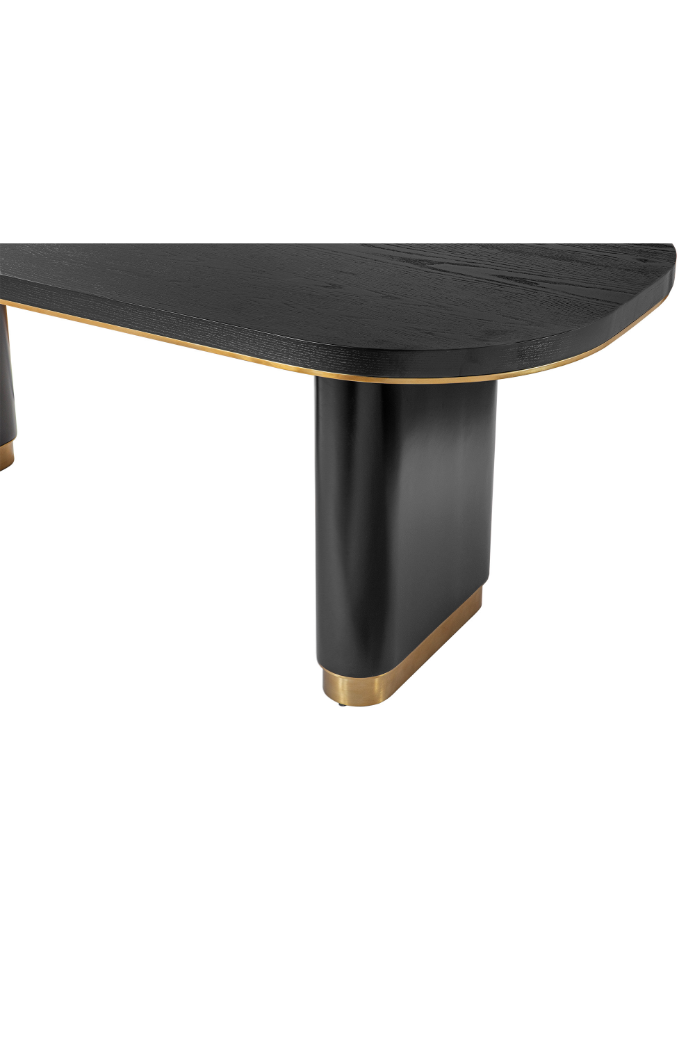 Black Ash Contemporary Dining Table | Liang & Eimil Chaplin | Oroa.com