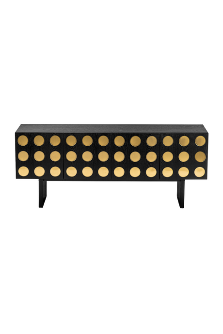 Black Wooden Art Deco Sideboard | Liang & Eimil Montana | Oroa.com