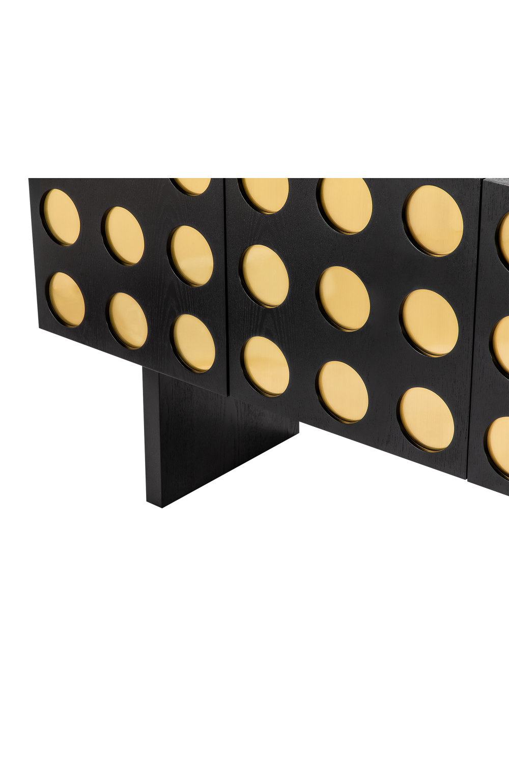 Black Wooden Art Deco Sideboard | Liang & Eimil Montana | Oroa.com