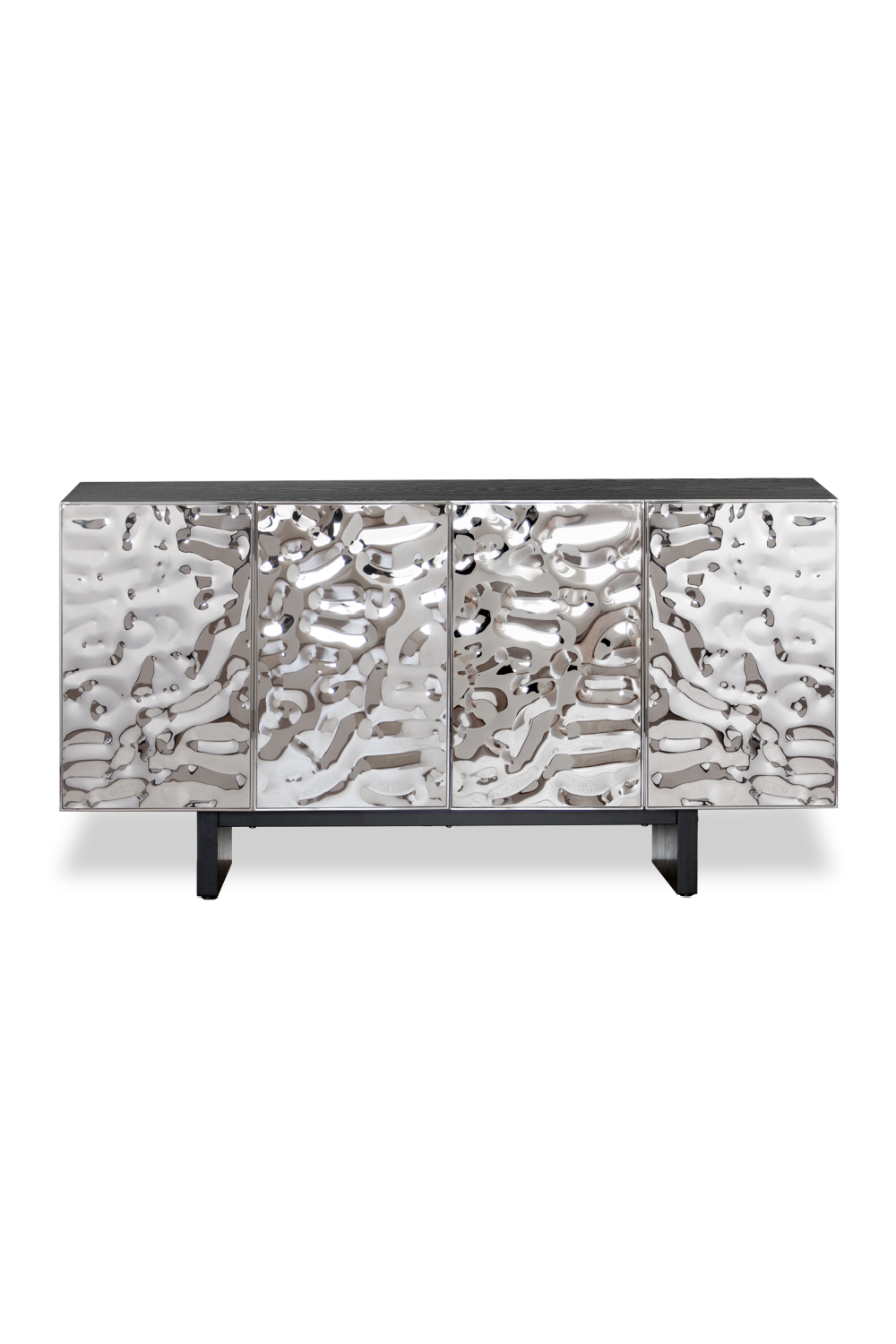 Hammered Stainless Steel Sideboard | Liang & Eimil Baltimore | Oroa.com