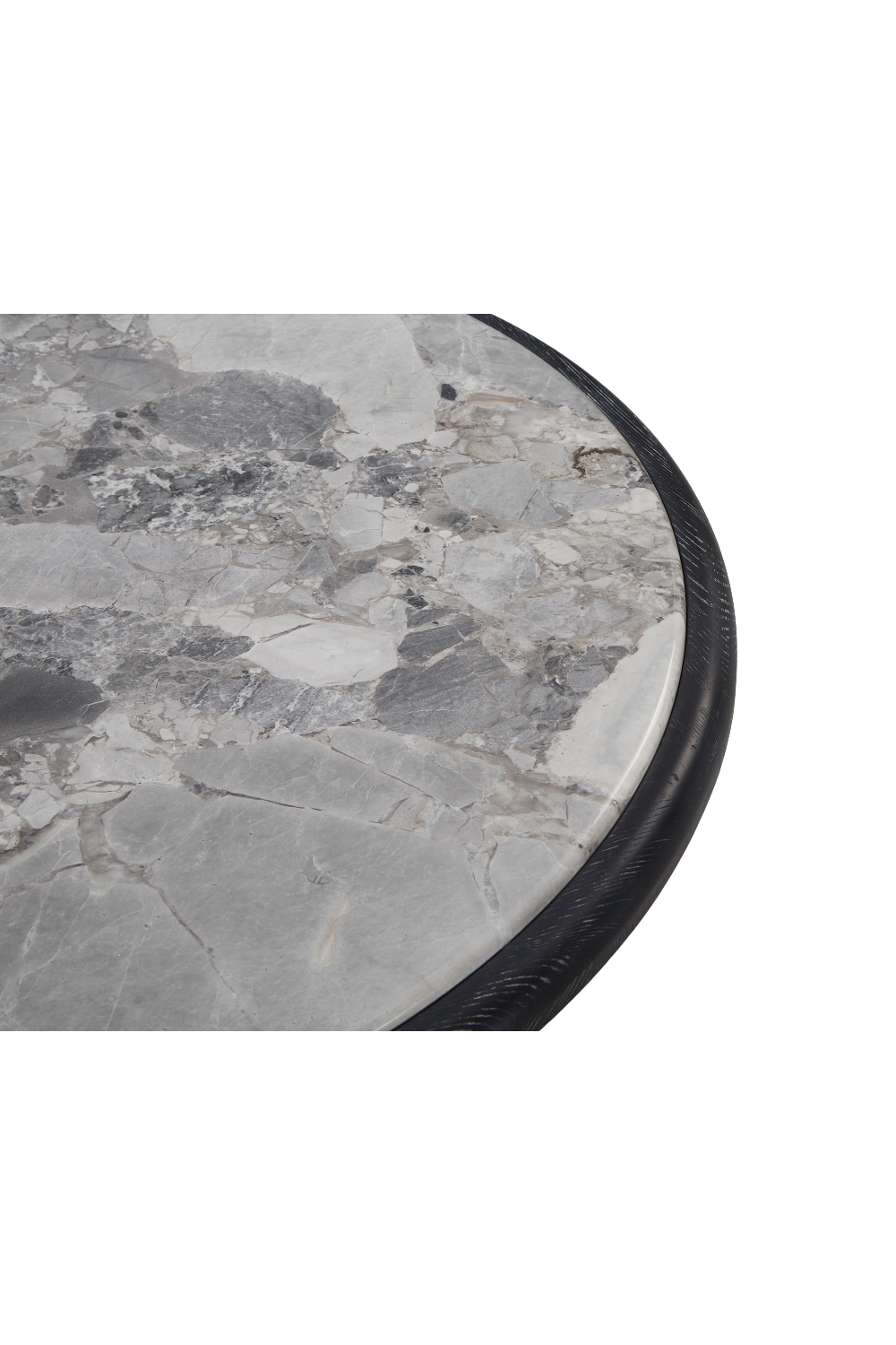 Gray Marble Round Side Table | Liang & Eimil Herman | Oroa.com