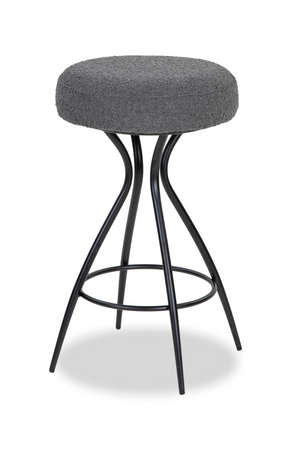 Graphic Gray Hourglass Counter Stool | Liang & Eimil Hydra | OROA.com