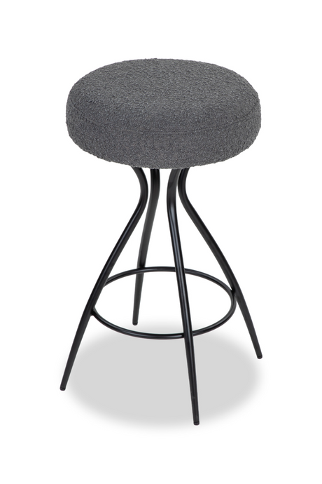 Graphic Gray Hourglass Counter Stool | Liang & Eimil Hydra | OROA.com