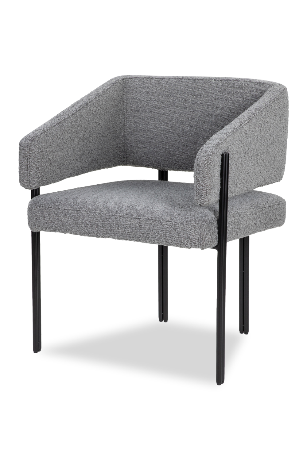 Gray Boucle Dining Chair | Liang & Eimil Tatler | OROA.com