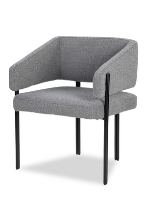 Gray Boucle Dining Chair | Liang & Eimil Tatler | OROA.com