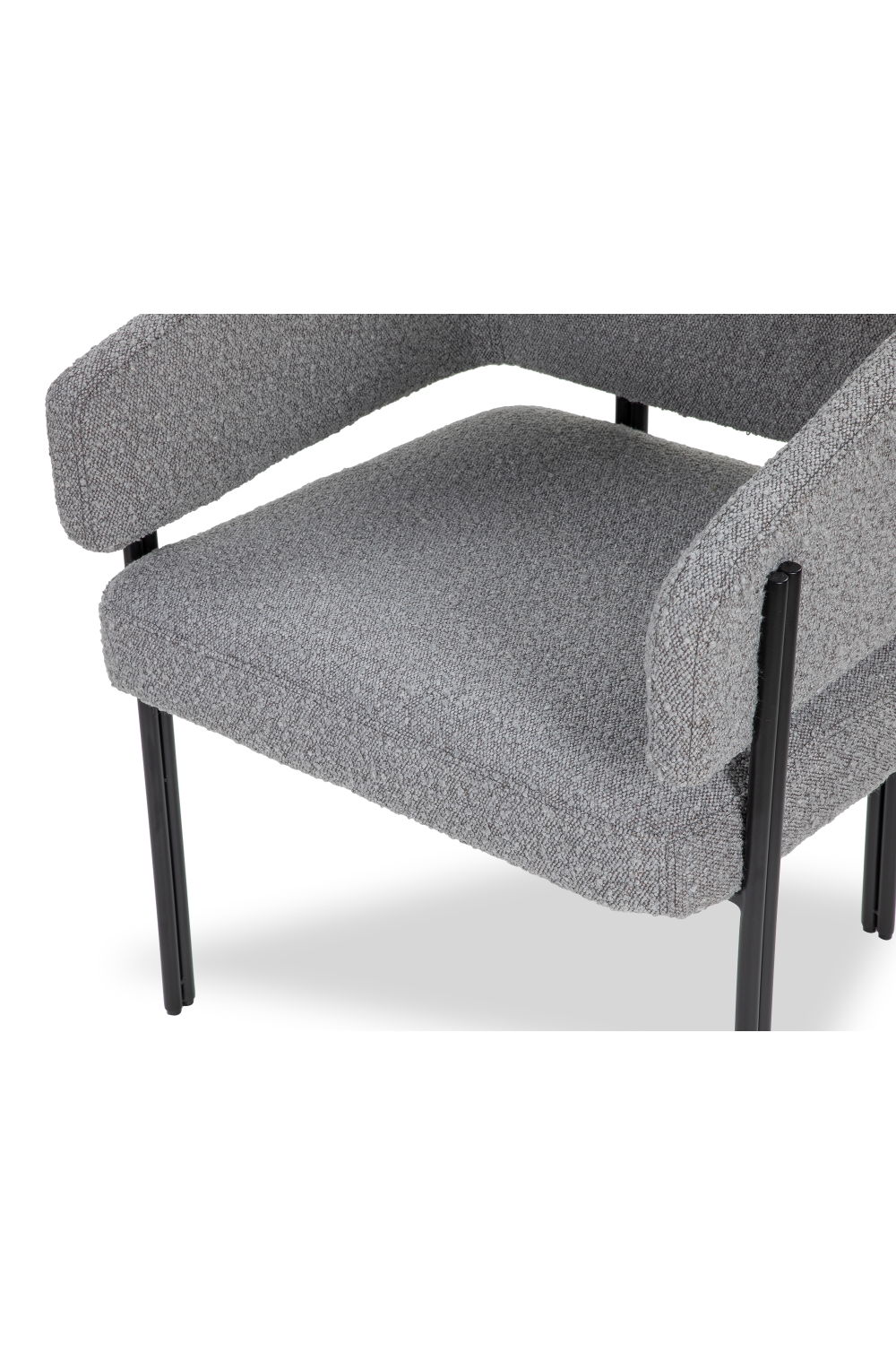 Gray Boucle Dining Chair | Liang & Eimil Tatler | OROA.com