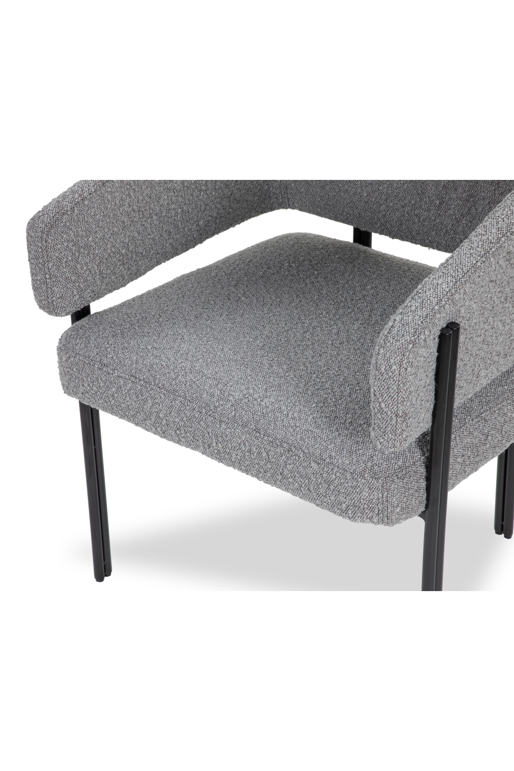 Bouclé Modern Dining Armchair | Liang & Eimil Tatler | Oroa.com