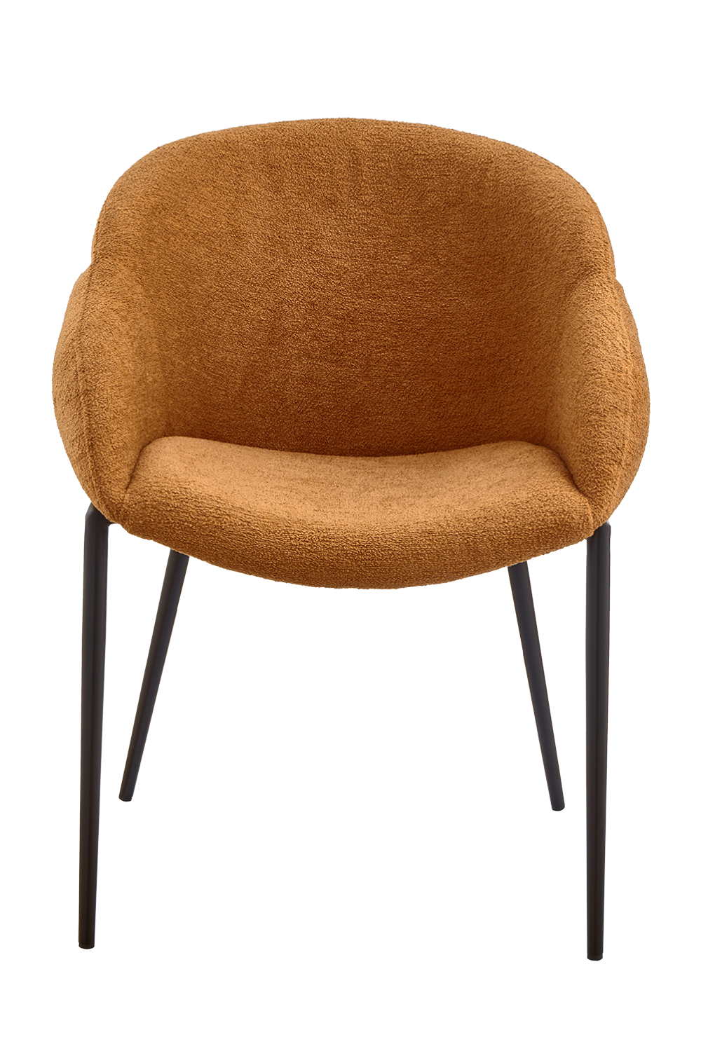 Orange Chenille Dining Chair | Liang & Eimil Amber| Oroa.com