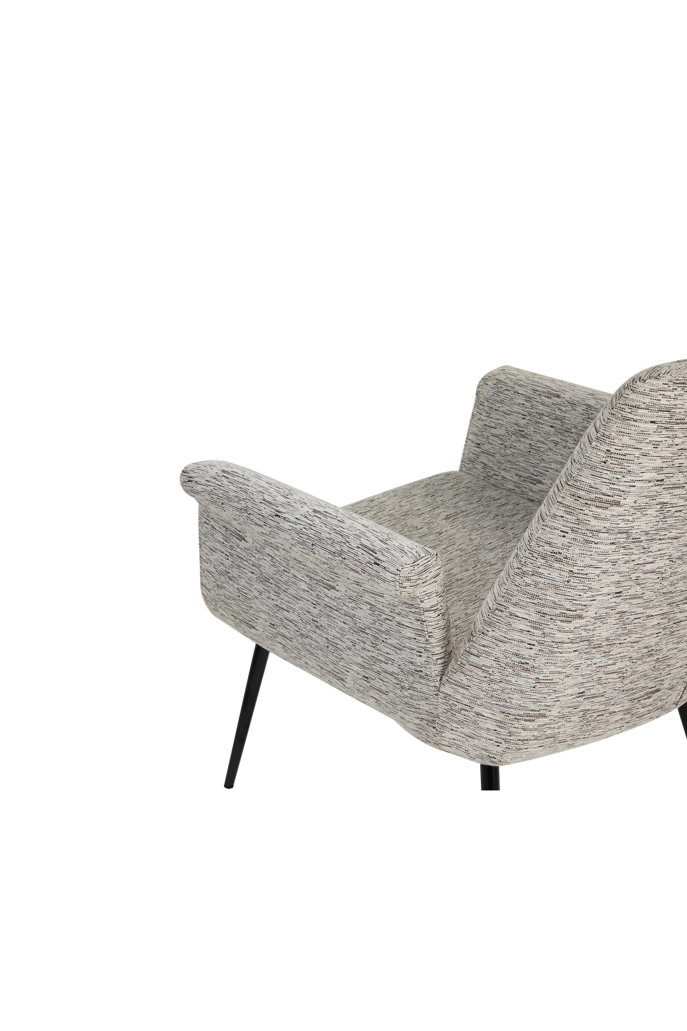 Gray Bouclé Upholstery Occasional Chair | Liang & Eimil Fiore | OROA.com