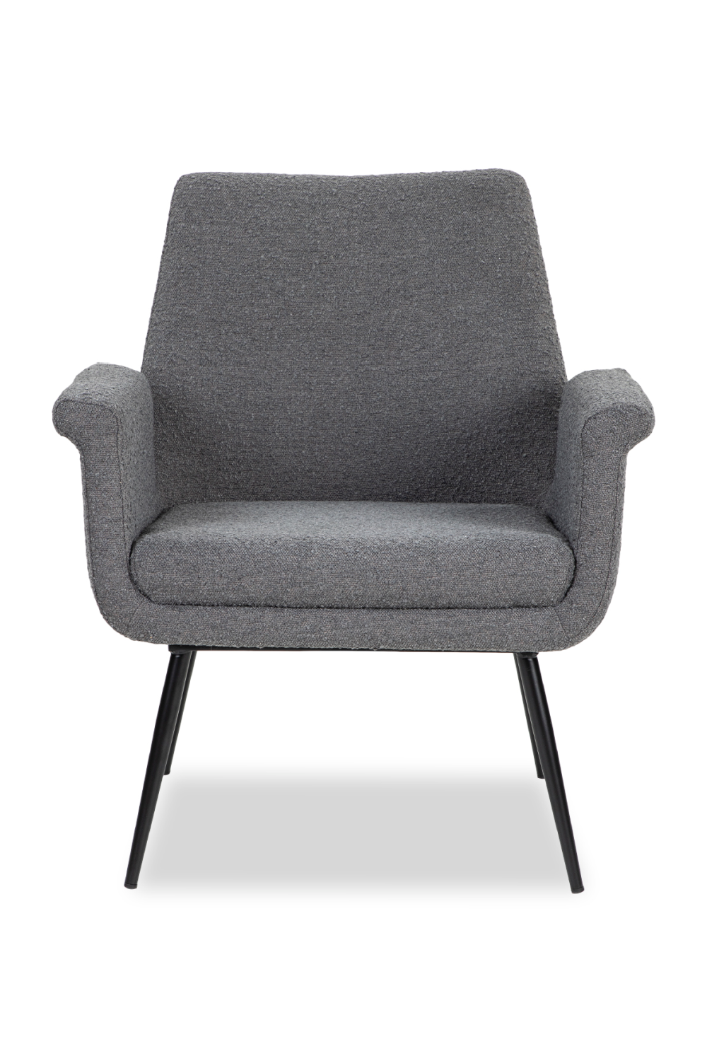 Dark Gray Bouclé Occasional Chair | Liang & Eimil Fiore | OROA.com