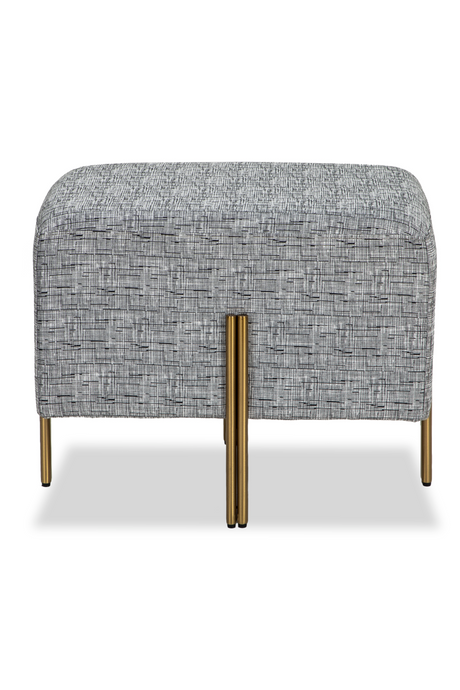 Light Gray Upholstery Stool | Liang & Eimil Alton | OROA.com