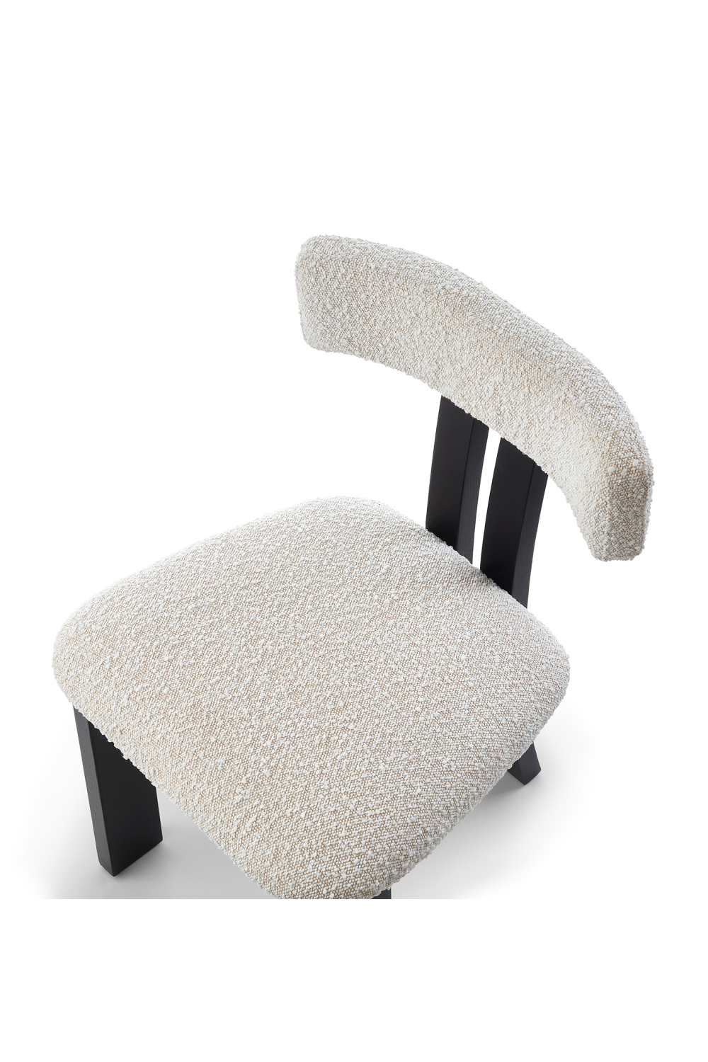 Beige Bouclé Dining Chair | Liang & Eimil Tauron | Oroa.com