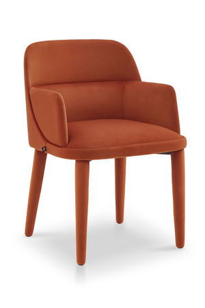 Chenille Modern Dining Armchair | Liang & Eimil Diva | Oroa.com