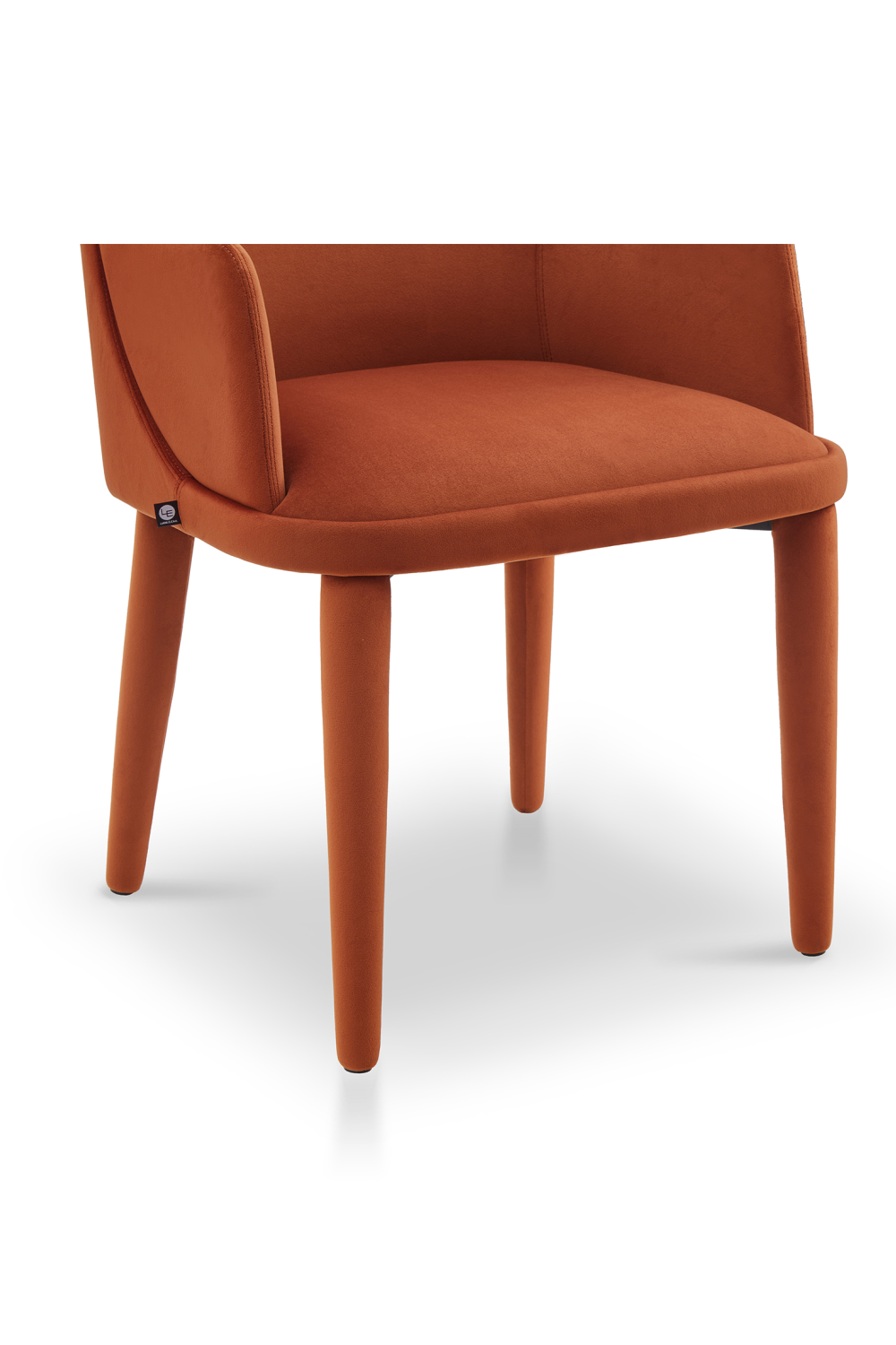 Chenille Modern Dining Armchair | Liang & Eimil Diva | Oroa.com