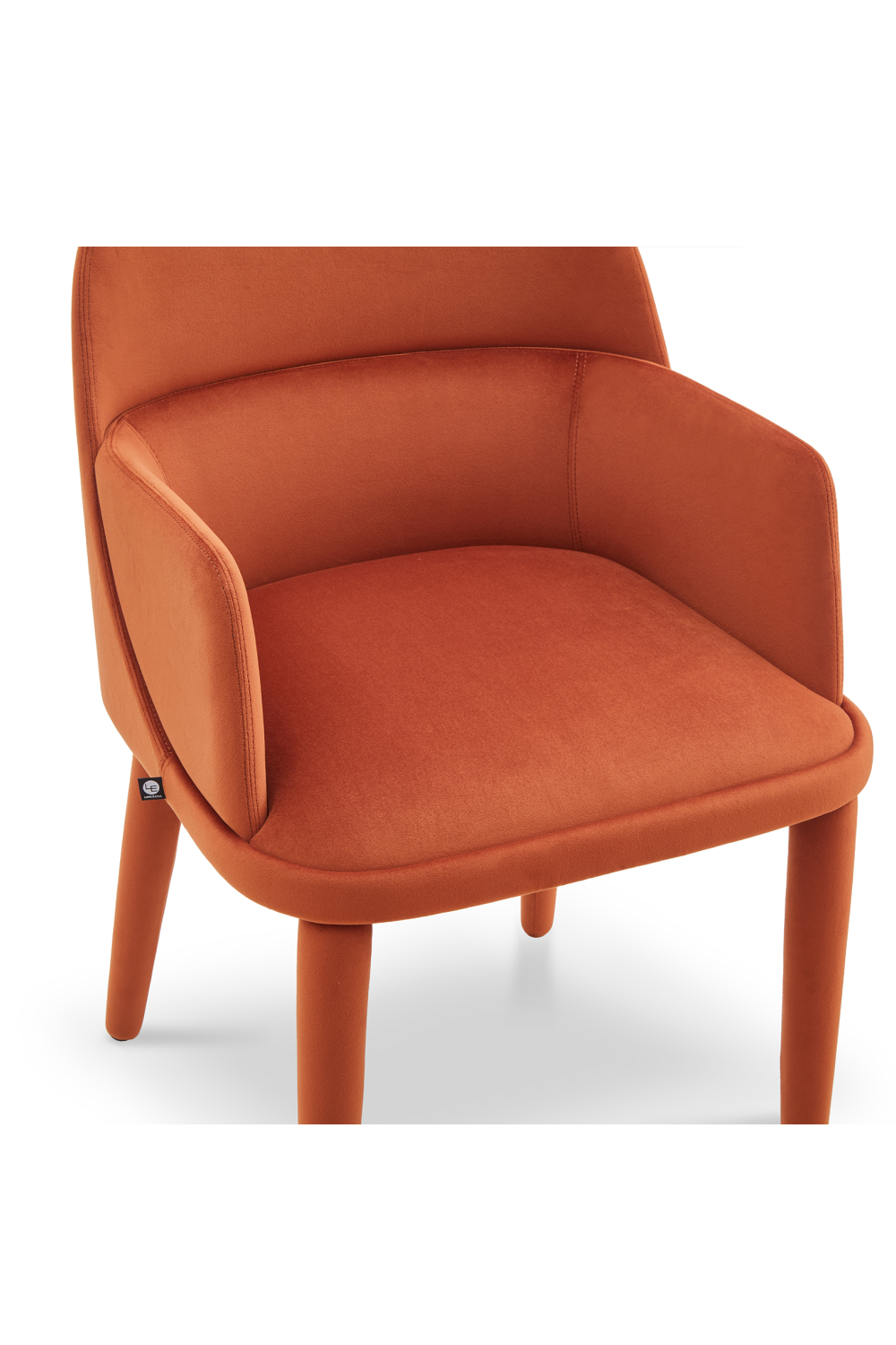 Chenille Modern Dining Armchair | Liang & Eimil Diva | Oroa.com