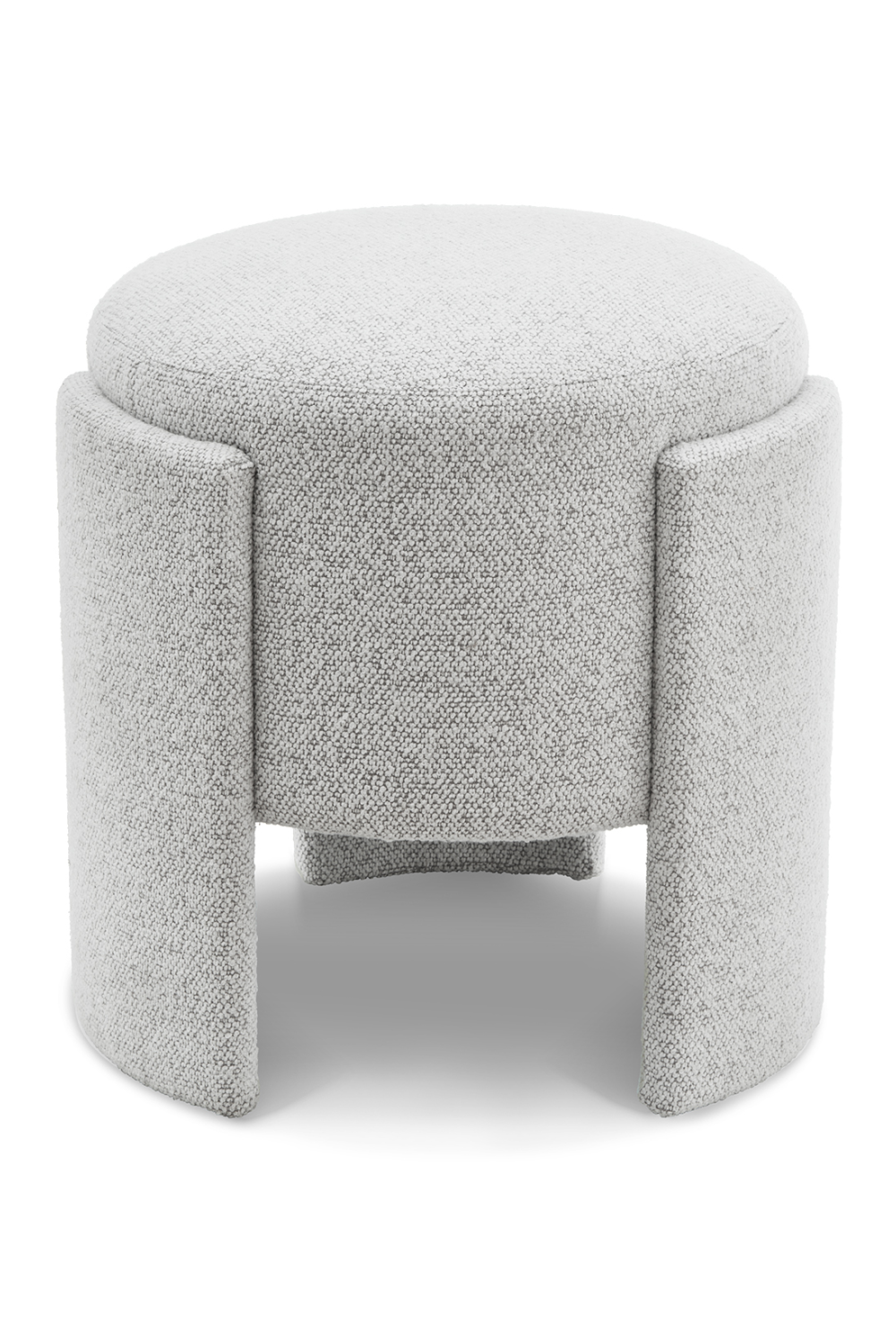 Round Chenille Ottoman | Liang & Eimil Ed | Oroa.com